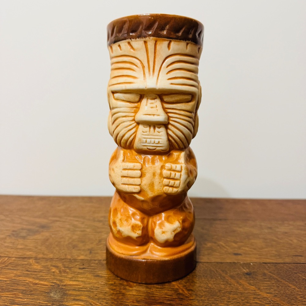 Lot of 2 Trader Dick's Nugget Casino Tiki Mugs Reno Nevada Vintage Barware - Picture 5 of 16